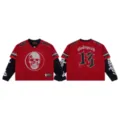 S / Tops / Red & Black