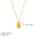 Gros plan pendentif collier zodiaque, acier inoxydable plaqué or 18k avec de superbes détails brillants. - Balance