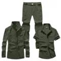 M / Set / TG 3-Teiler Set / Armeegrün