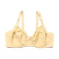 Plus size thin smooth full cup bra, supportive daily wear anti-sagging women underwear. - 36/80C / Tops / Nude