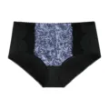 Women plus size sexy lace panties mid waist breathable hip lifting briefs comfortable underwear - 0XL / White