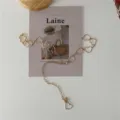 Χρυσή μεταλλική αλυσίδα μέσης σε σχήμα καρδιάς ευέλικτη ζώνη φόρεματος γυναικεία - Χρυσό