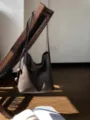 Dark brown top layer cowhide leather hobo bucket bag, stylish minimalist single shoulder bag. - Coffee