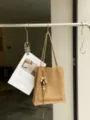 Minimalist brown suede tote bag for women, stylish commuting single-shoulder leather handbag. - 26*28*9cm / Frosted Suede Chestnut Brown