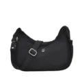 Maures gynaikeies tsantes omou apo nylon casual elafria kai kompsi crosbodi tsanta - Μαύρο