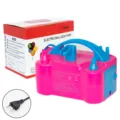 Bomba electrica para globos de doble boquilla inflador de aire portatil fiesta 600W - Plus Enchufe UE 220V