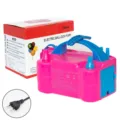 Bomba de globo electrica 600W de doble boquilla maquina infladora para decoracion de fiesta - Pro Enchufe UE 220V