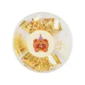 Multifunctional cute bear stationery set with gold binder clips and paper clips in round box. - Gold Jewelry Set / Multicolor