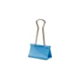 Extra large 60mm blue metal binder clip, swallowtail paper clamp for office stationery storage. - 60mm Regular / Blue