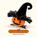 Kinder Halloween Haarklammer süßer Kürbis Hexenhut Haaraccessoire für Party und Fest - Spinne Haarklammer / Kürbis-Hexenhut