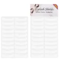 Eyelash shields under eye pads, white non-woven adhesive lash extension tools, 2 sheets variant. - Eyelash Cotton Pads / 5 Pieces/Pack
