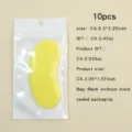 10pcs lemon shoe deodorant patches, breathable fragrance shoe inserts for footwear freshness. - 10 Pieces / Yellow
