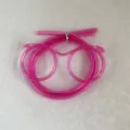 Kreative DIY Neuheit Brille Trinkhalm für Party Spaß und aktive Kinder Verwendung - Rosa