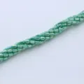 3x5mm Επιμεταλλωμένες Χάντρες Κυλίνδρου από Κρυστάλλινο Γυαλί Πράσινο Μέντας DIY Κοσμήματα - Σετ 80 Τεμαχίων / Τυρκουάζ Πράσινο Πορσελάνης (Υψηλή Θερμοκρασία AB)