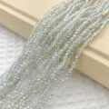 3mm iriserende gefaseerde kristal kralen strengen voor diy armband ketting sieraden maken - 150 stuks / Licht Gekleurd Groen