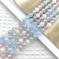 8mm multi-geslepen facet kristalglas kralen strengen in pastelkleur voor DIY sieraden maken. - 8mm / Gemengde Kleur 3