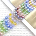 8mm gefacetteerde glas kristal kralen kleurrijk voor DIY sieraden accessoires set - 8mm / Gemengde Kleur 4