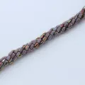 3x5mm Epihrysomena Krystallina Gyalina Kylindrika Hantria gia Vrachionia kai Kolie - Σετ 80 Τεμαχίων / Μωβ πορσελάνη