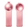 Herramienta rosa de acero inoxidable para pulseras de dijes italianos, accesorio. - Redondo Rosa