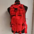 Roter taktischer 3P Rucksack Outdoor Sport Camping Wandern Rucksack fuer Herren - Rot