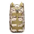 Digitales Tarnung Taktischer Rucksack für Outdoor Wandern Camping Sport 3P Tasche - Wüsten-Digitaltarnung