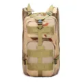 Langlebiger Wüsten-Camouflage Taktischer Rucksack für Outdoor Wandern und Camping Abenteuer. - Dreifarben-Wüstentarnung