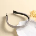 Elegant pearl rhinestone headband for women, sparkly crystal hair hoop variant style. - White Pearl Rhinestone Headband