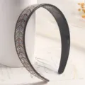 Rhinestone fishbone headband sparkling crystal hair hoop non-slip teeth hair accessories - Champagne AB Fishbone Rhinestone Headband