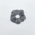 Glitter shiny blue hair scrunchie elastic hair band ponytail holder for women daily hair styling - Scrunchie / Silver