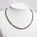 Handgemaakte kleurrijke edelsteen kralen ketting delicate sleutelbeen ketting sieraden. - Stijl 2
