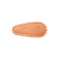 Kinder Stoff Klipp Haarnadel Pfirsich Rosa Welle Mini Haarschmuck fuer Maedchen - Orange