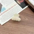 Minimalist milky white acetate small hair claw clip perfect for elegant daily casual hairstyles. - S / White