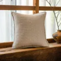 Coussin décoratif en tricot minimaliste moderne, coussin de canapé style Maillard. - Housse 45x45cm / Cadre Pressé Style Chanel Beige