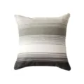 Nordic minimal embroidered throw pillow, bohemian striped cushion cover for home decor sofa bed - 45*45 (without core) / Rainbow Stripe Gray Full Embroidery