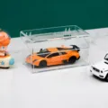 Caja de exhibición de acrílico transparente para coches de juguete escala 1:32. - Caja de Modelo SUV de Rejilla Única