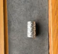 Perlina cilindrica intrecciata in argento tibetano accessorio di gioielli per bracciali DIY. - Cilindro Tessuto / 23x14mm, 10 Pezzi/Pacco / Argento antico