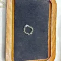Anello di perle in cristallo citrino accessorio DIY gioiello fatto a mano per regalo - Anello Cuore / Citrino