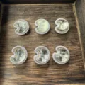 Accessori per gioielli DIY all'ingrosso in pietra naturale a forma di luna con pavé di diamanti. - 21mm / giallo limone