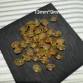 Perle di cristallo di citrino naturale irregolari doppia punta creazione gioielli principale - Quarzo Giallo Irregolare