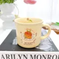 Leuke keramische mok met taartprint, melkbeker en koffiekop voor meisjes in ins-stijl. - 350ml / Taart Beer
