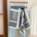 Bottoms / 140*41cm / Floral Plaid Patchwork
