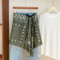 Bottoms / 140*41cm / Olive Green Inflorescence