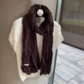 190*50cm / Burgundy