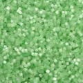 Light green glass tube seed beads for DIY handmade bracelets, necklaces, and jewelry crafting. - Green