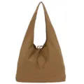 Casual women's large capacity canvas hobo shoulder bag retro tote bag for daily commute shopping - Length 35 Width 10 Height 25 / Khaki
