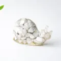 Kristall Stein Schnecke Figur Harz Handwerk Heim Büro Schreibtisch Dekoration Geschenk - Howlith