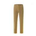 Men's metallic gold shiny straight dress trousers, business casual pants for formal wear. - M / Bottoms / Yellow