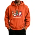 S / Hauts / Orange (Imprimé #christmasbasics)