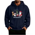 S / Hauts / Bleu Marine (Imprimé #christmasbasics)