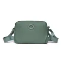 Freizeittasche Damen Nylon Umhängetasche leicht Sommer Schultertasche minimalistisch Alltag - Grün